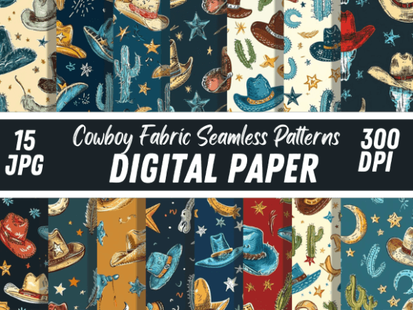 Cowboy Fabric Rustic Papers Patterns: A Practical Evaluation for Creative Professionals