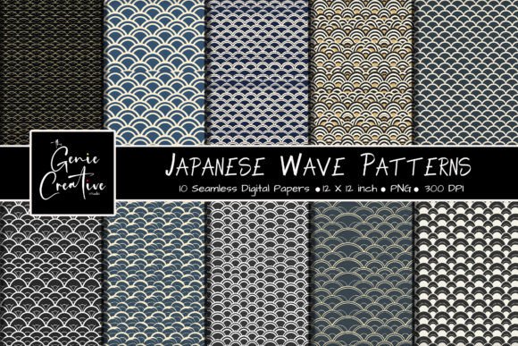Japanese Wave Seamless Patterns Set: A Practical Guide for Designers and Makers