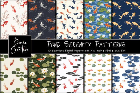 Pond Serenity Seamless Patterns Set: A Guide to Avoiding Common Design Pitfalls