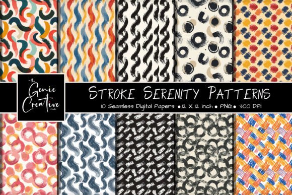 Stroke Serenity Seamless Patterns Set: A Practical Guide to Integrating Digital Textiles into Your Creative Workflow