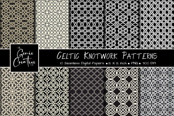 Unlocking the Potential of Celtic Knotwork Seamless Patterns Set for Modern Design