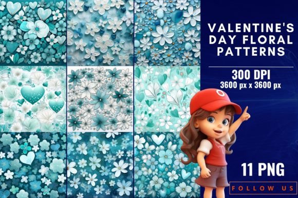 Valentine s Day Floral Patterns