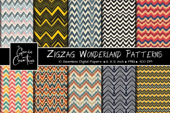 Zigzag Wonderland Seamless Patterns Set: A Practical Review for Creative Professionals
